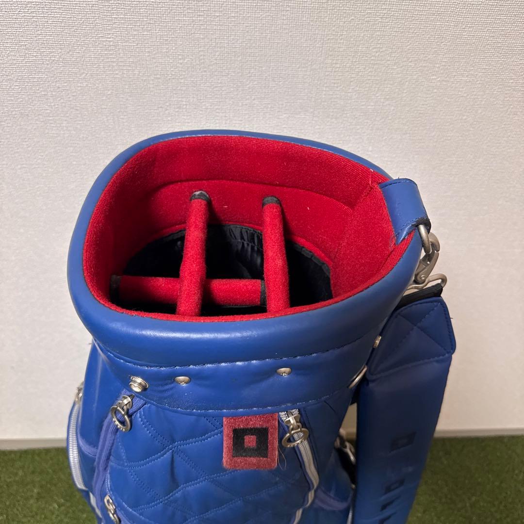 ONOFF オノフ キャディバッグ ゴルフバッグ ソフトタッチ ブルー