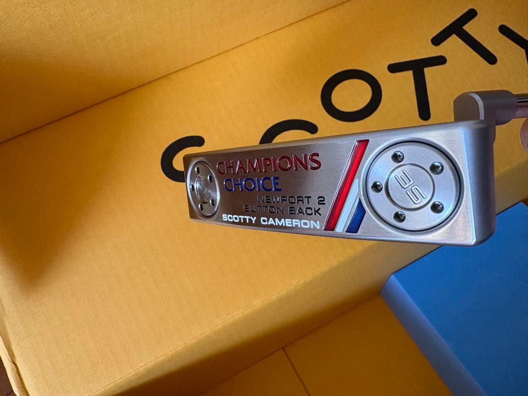 スコッティキャメロン NEWPORT2 CHAMPIONS CHOICE 未使用