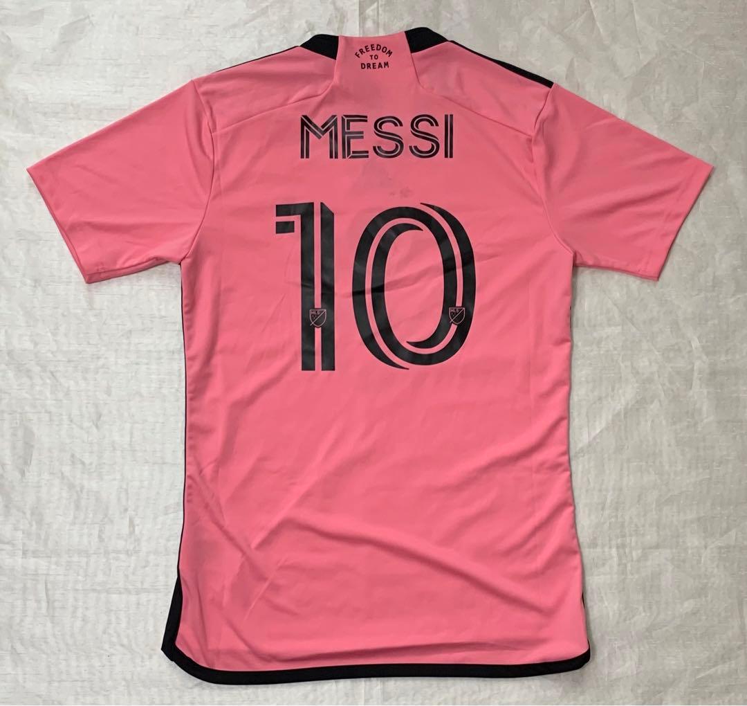 メッシ　マイアミ　サッカー　ユニフォーム　Mサイズ　練習着　フットサル
