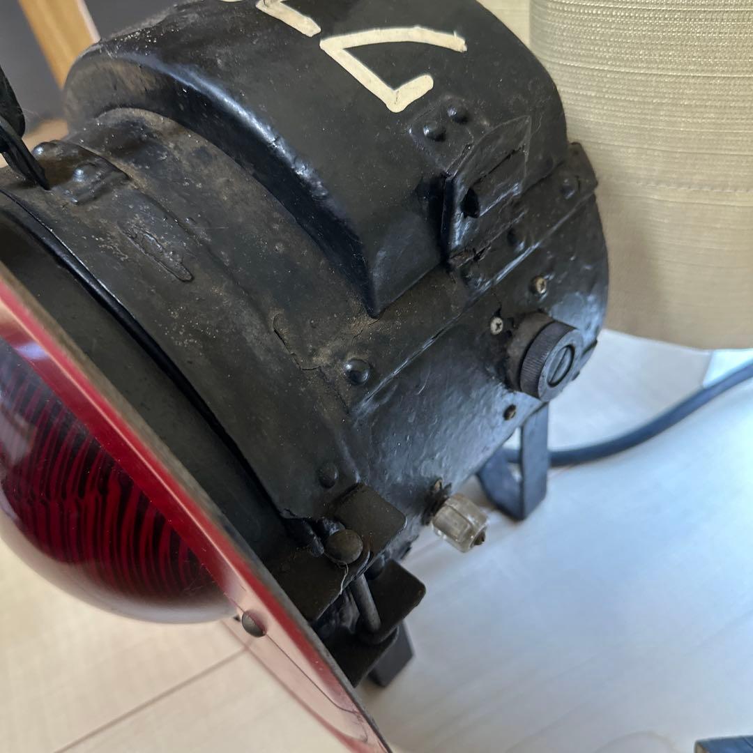 JR 貨車赤灯 国鉄 アンティーク 昭和 レトロ 本物