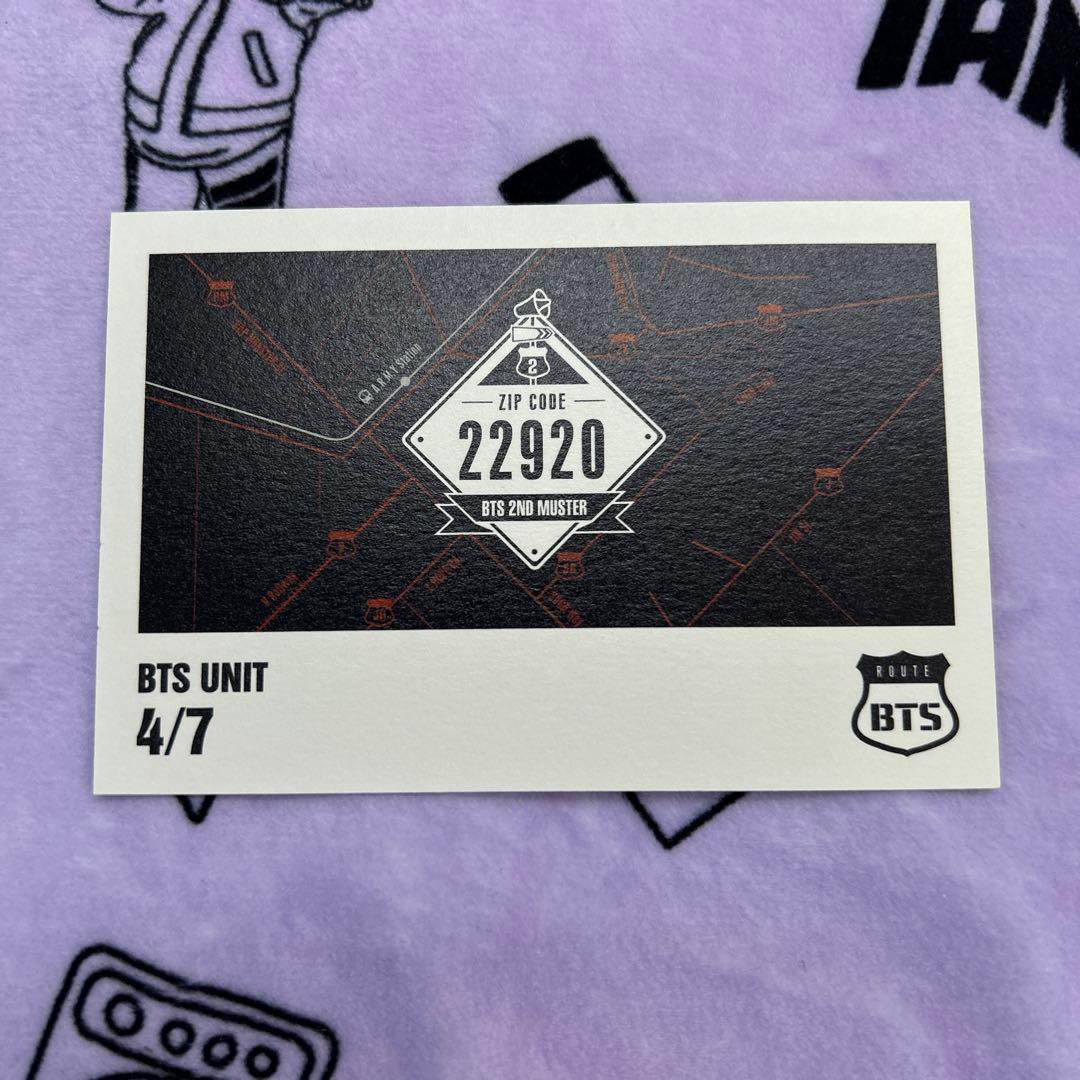 BTS 2nd muster 22920 ミニフォト ユニット