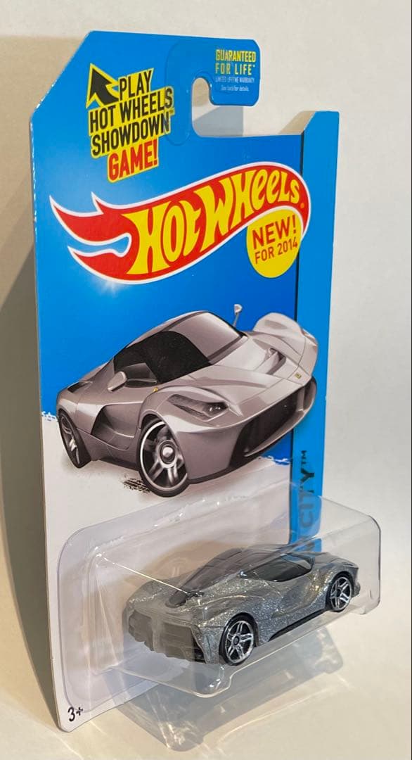 ホットウィール ラフェラーリ シルバー
