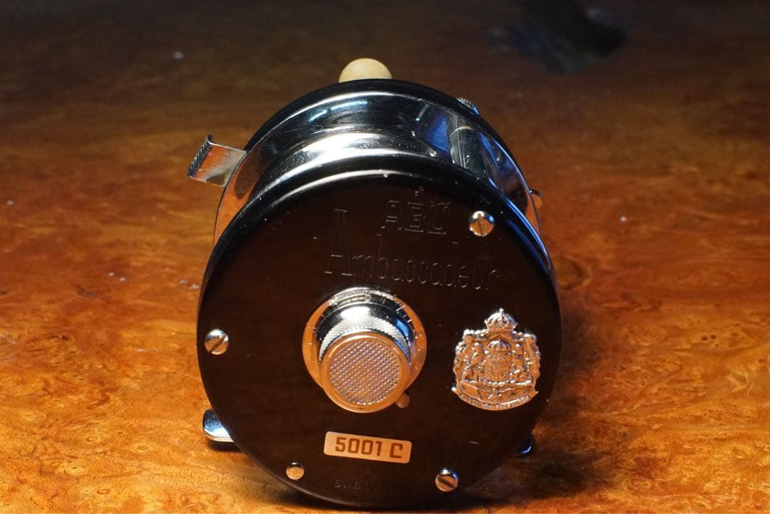 元箱付 ABU アンバサダー 5001 C ビッグA メンテ済 フレーム修正済