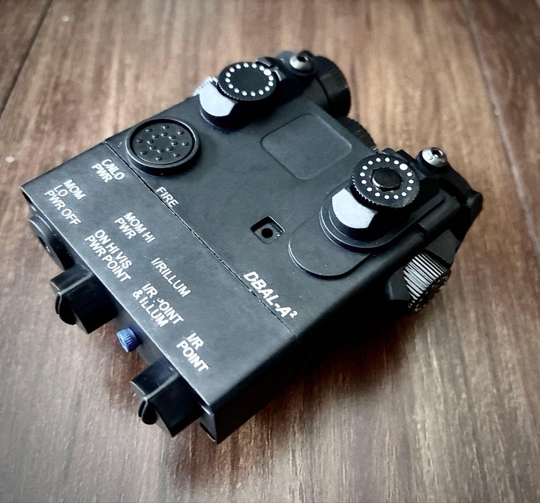 PEQ15 DBAL-A2 フラッシュライト レプリカ 黒 ブラック