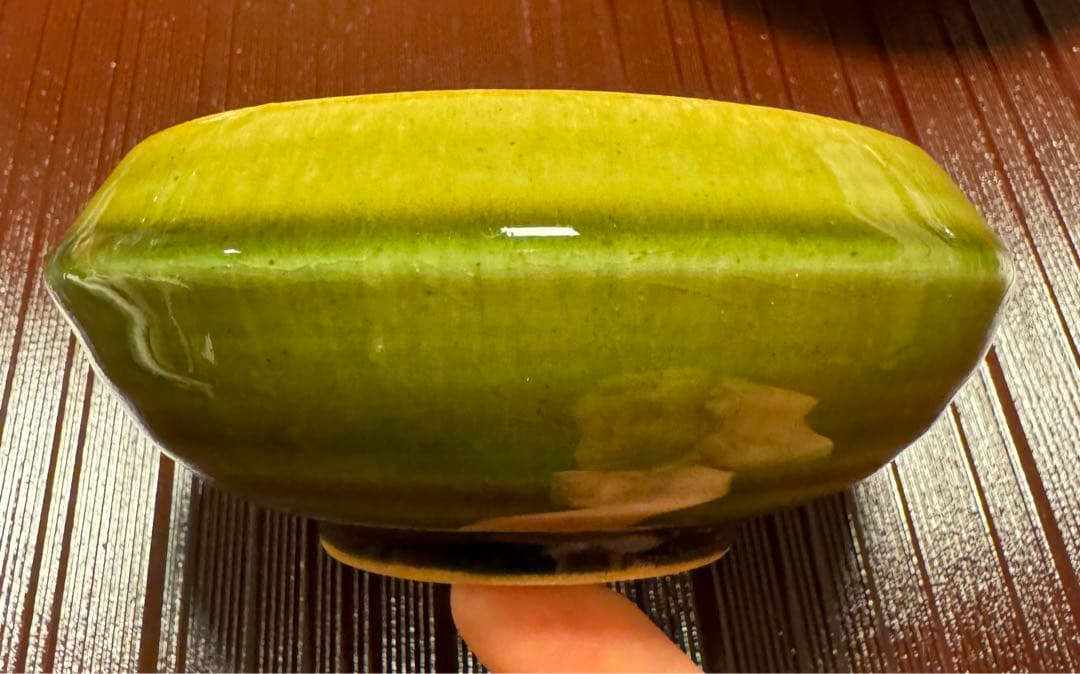 【匿名配送】うつわ★2個セット★作家もの★折縁鉢★和食器★陶芸