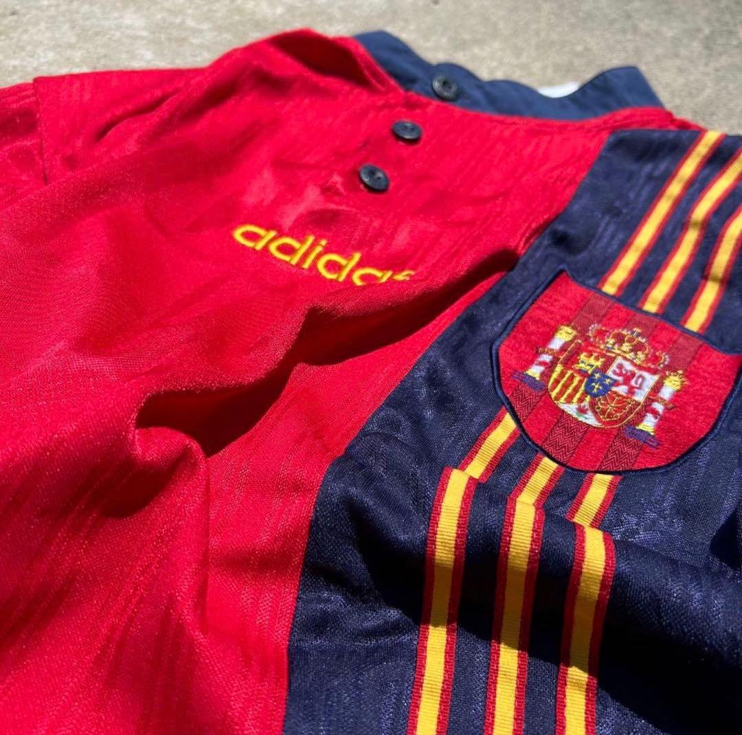 専用90s adidas soccer SPAIN game shirts