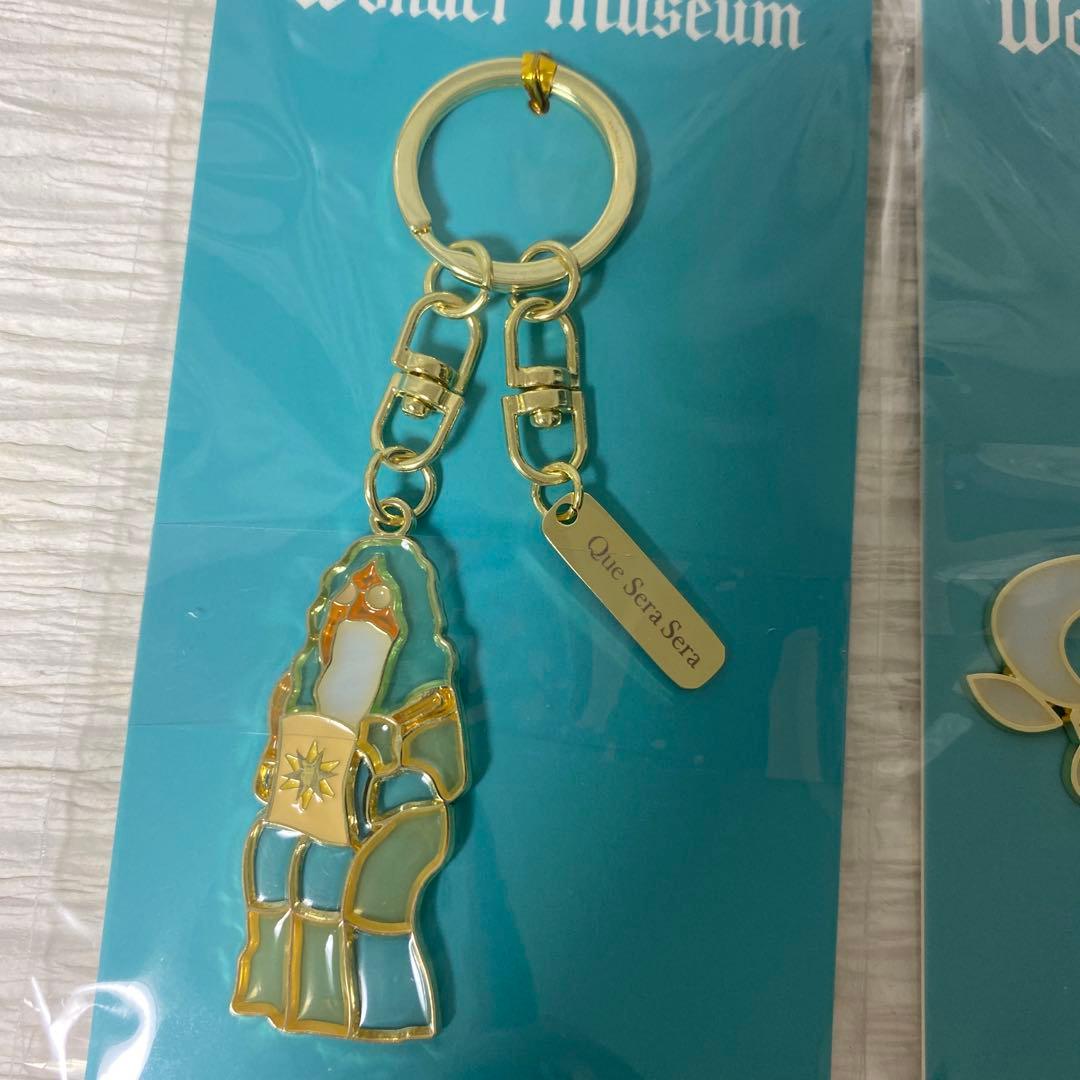 ミセスグリーンアップル　ワンダーミュージアム　ステンドグラス　キーホルダー
