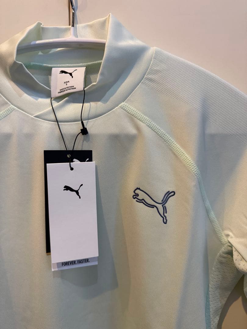 新品　PUMA ゴルフウェア　セット　セットアップ　白　ホワイト