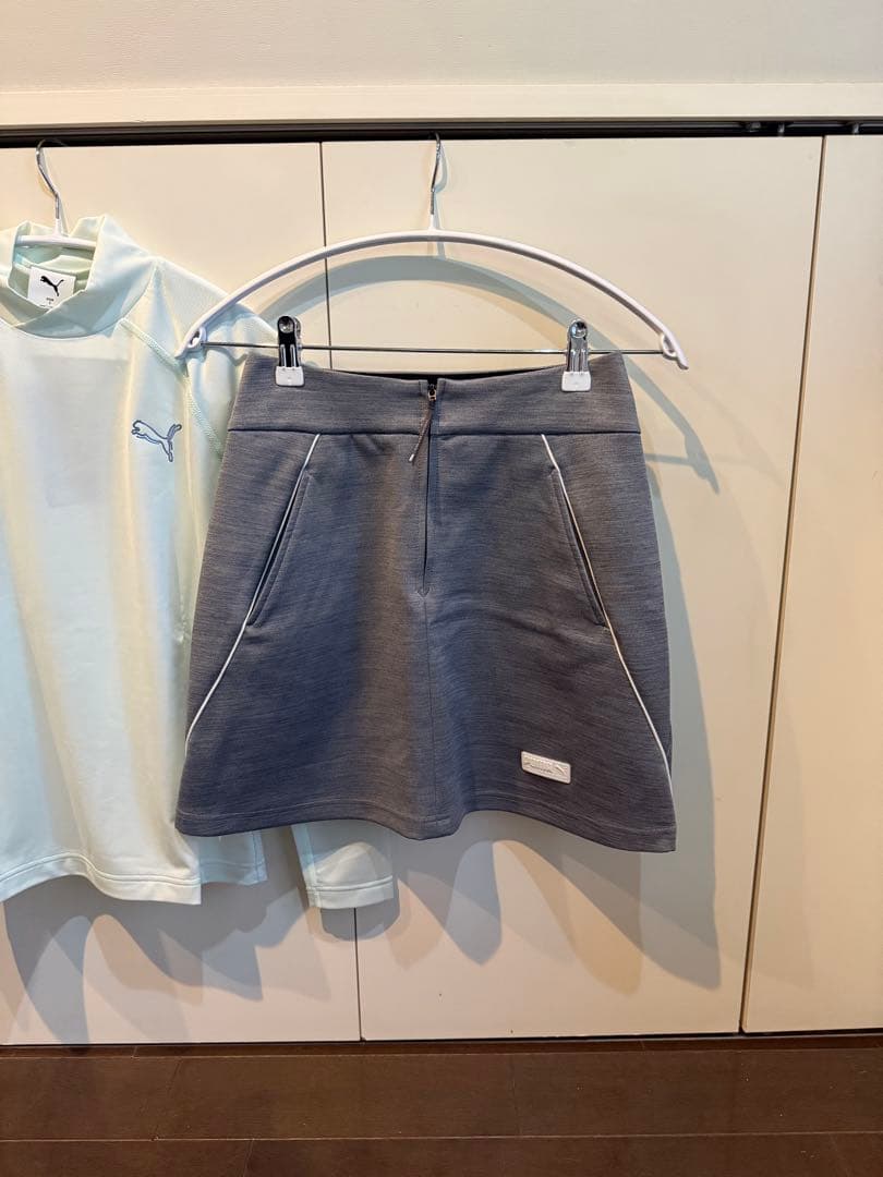 新品　PUMA ゴルフウェア　セット　セットアップ　白　ホワイト