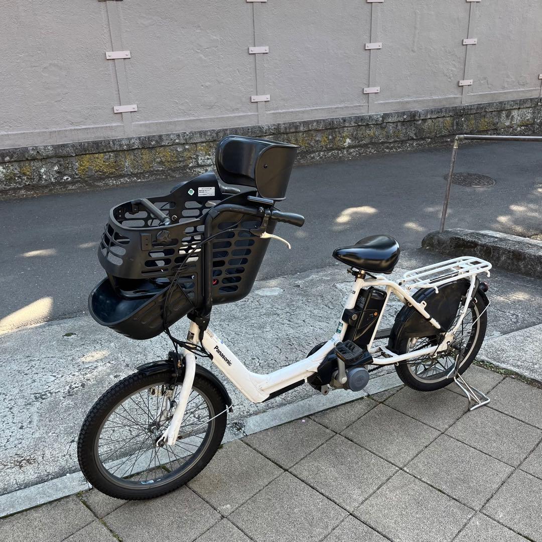 パナソニック ギュットミニ 子供乗せ電動自転車 チャイルドシート 20インチ型