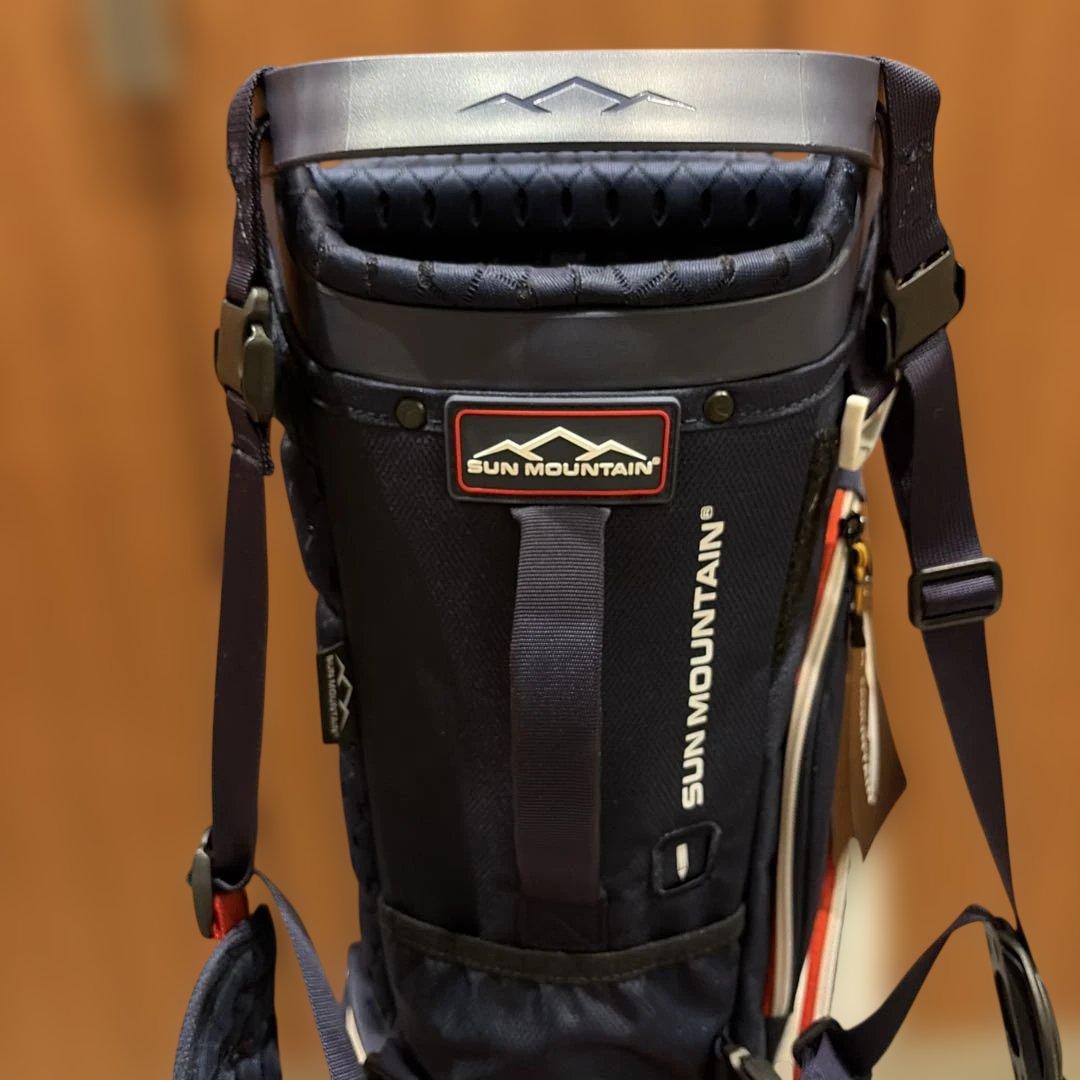 【新品】SUN MOUNTAIN スタンドキャディバッグE-3.5 星条旗