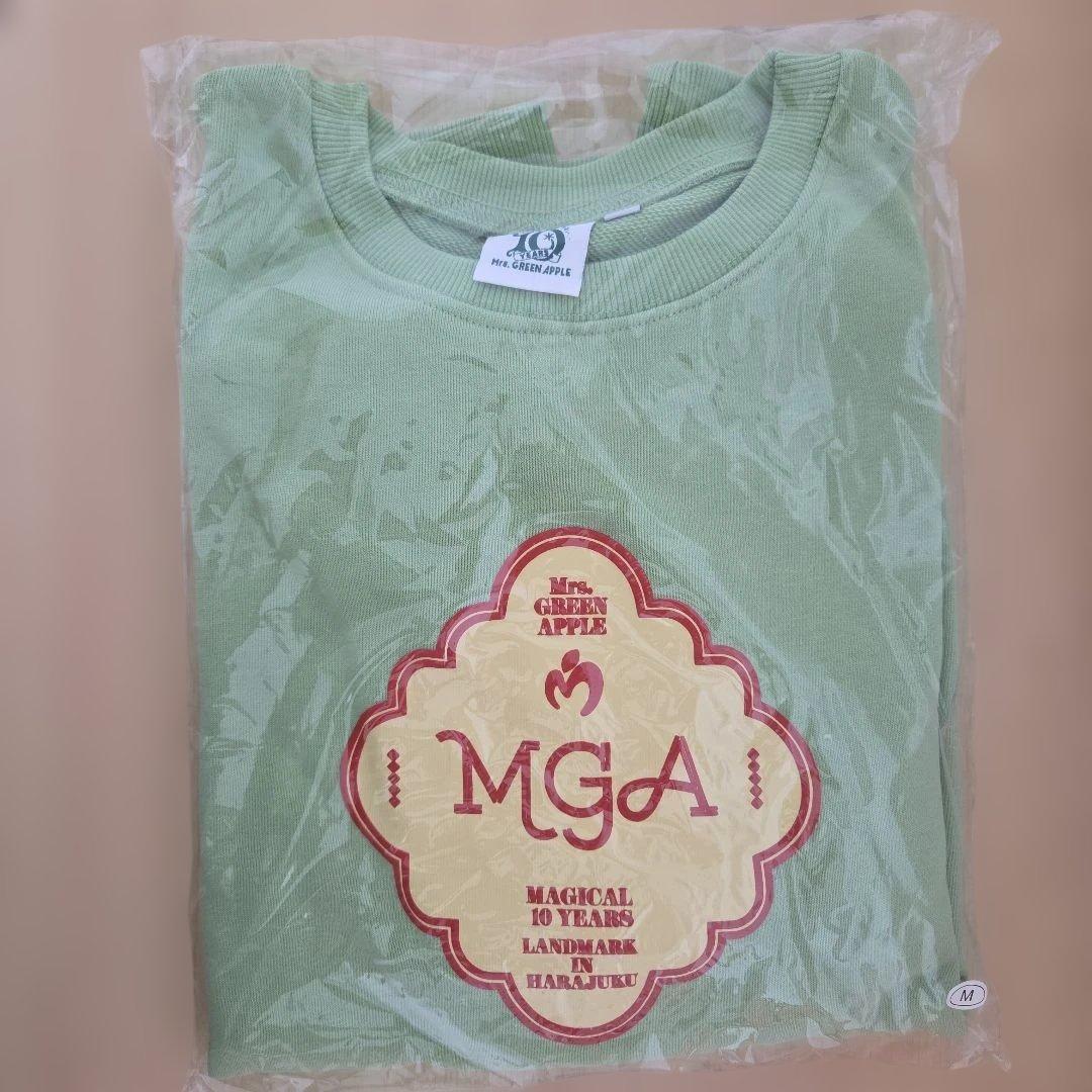 Mrs. GREEN APPLE クルーネックプルオーバー グリーン Mサイズ