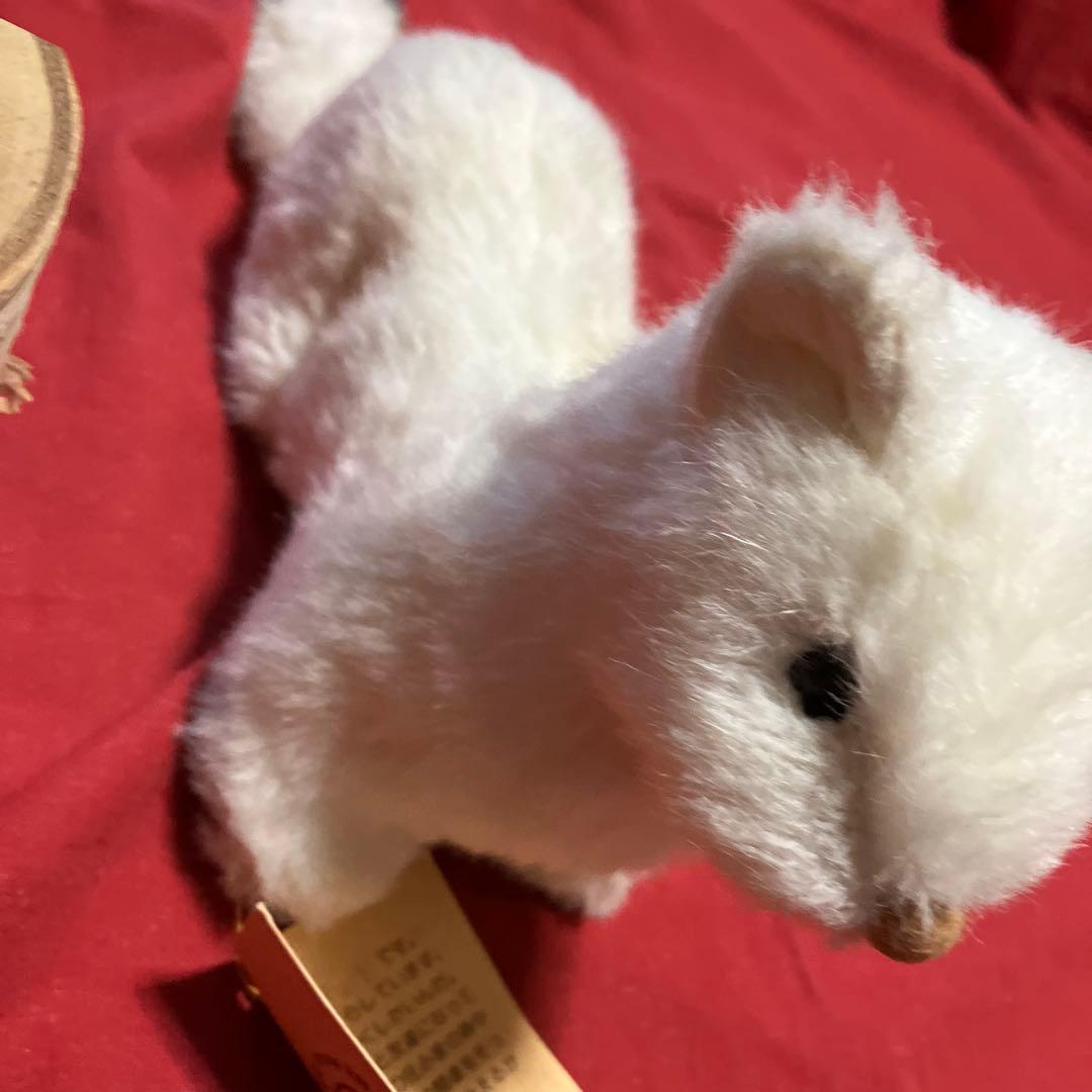やまね工房ぬいぐるみ　おこじょ　ぬいぐるみ　レトロ　ぬいぐるみ　リアルぬいぐるみ