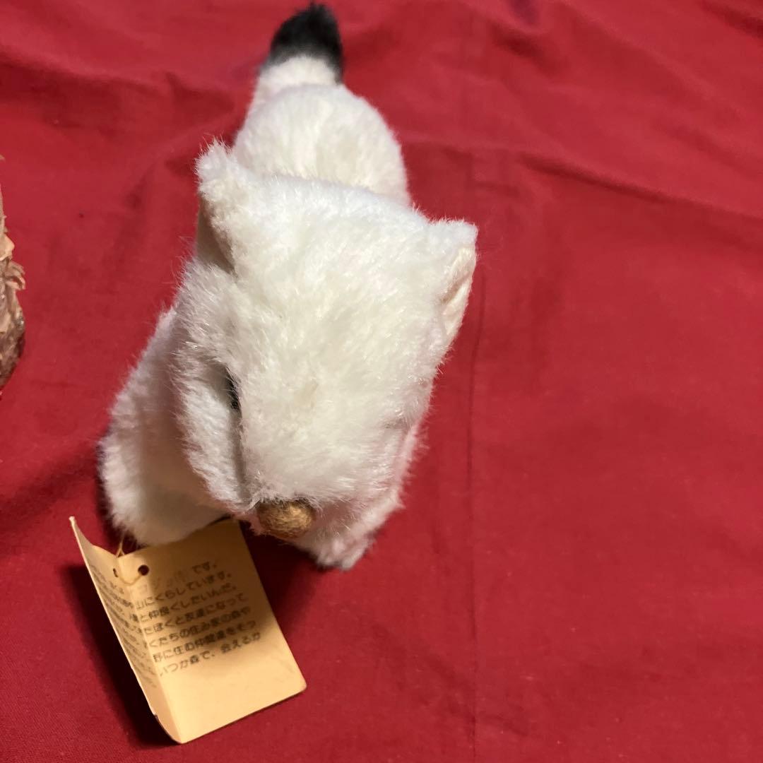 やまね工房ぬいぐるみ　おこじょ　ぬいぐるみ　レトロ　ぬいぐるみ　リアルぬいぐるみ