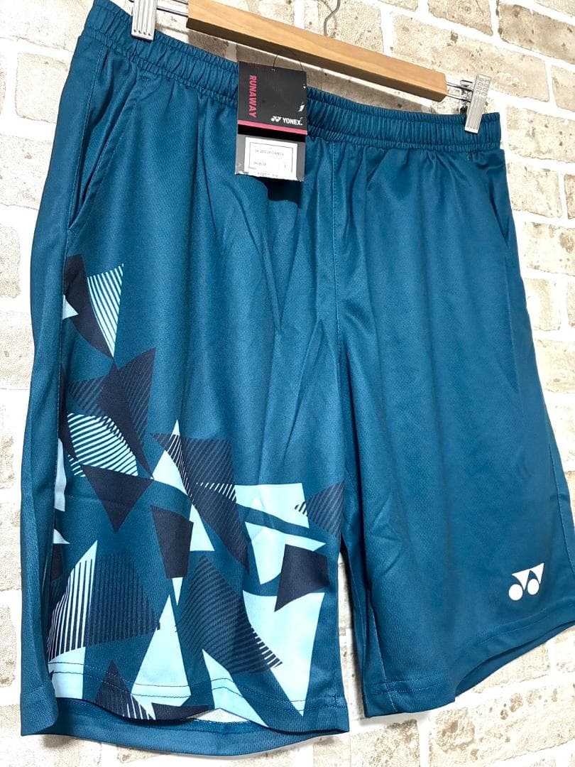 【早い者勝ち✨】新品 ヨネックス メンズ ゲームパンツ ハーフパンツ L 緑系