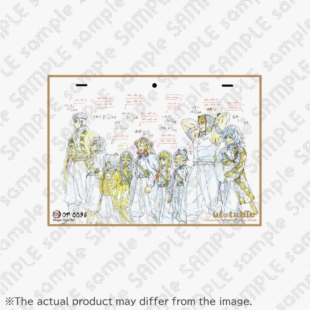 鬼滅の刃　柱集結　アクリル原画色紙　A4