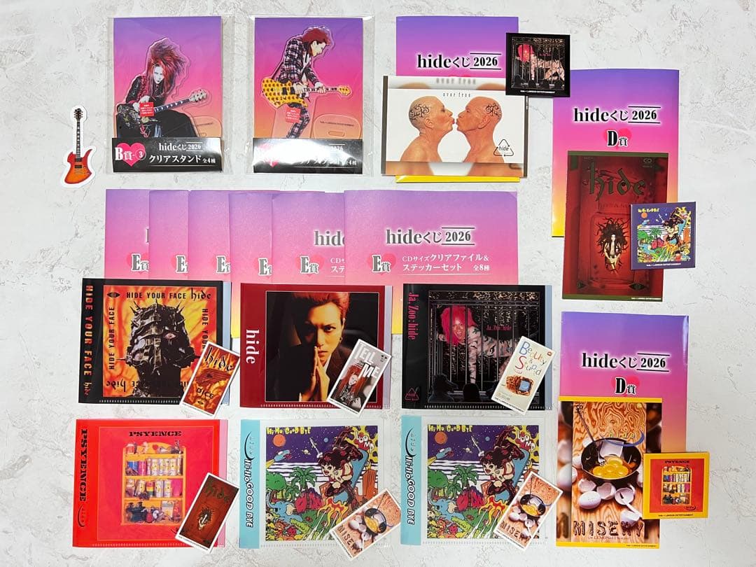 hide × LAWSON くじ まとめ売り　バラ売り不可