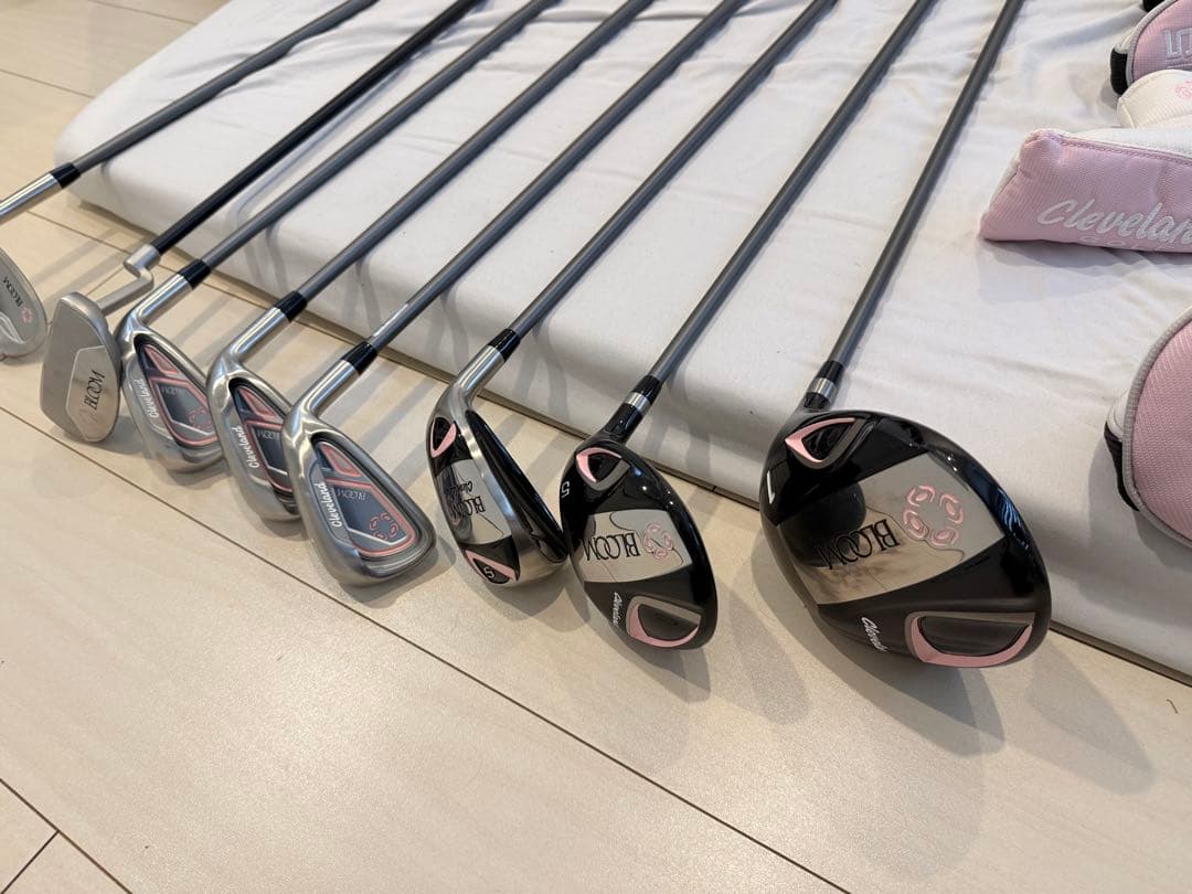 【美品】Cleveland GOLFレディス BLOOM(8本セット)