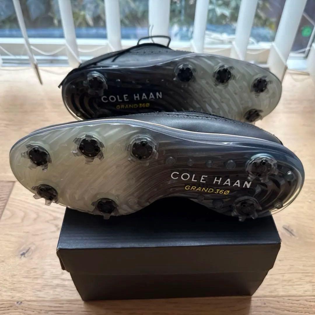 COLE HAAN ゴルフシューズ　25cm 新品　レザー　防水