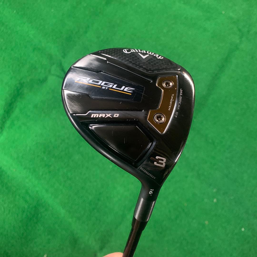 セット】Callaway ROGUE ST MAX D 3W5W MCF 6X