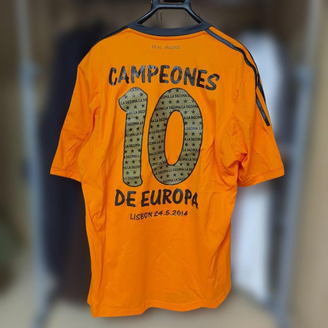 13-14 Real Madrid CL10回優勝記念シャツ インポートL