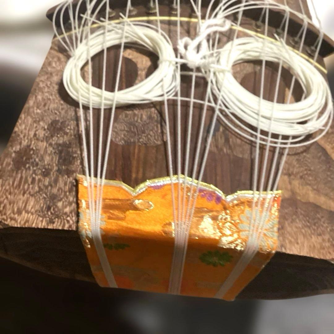 【美品】琴　和楽器　弦楽器 13弦 和琴 木製 13弦琴