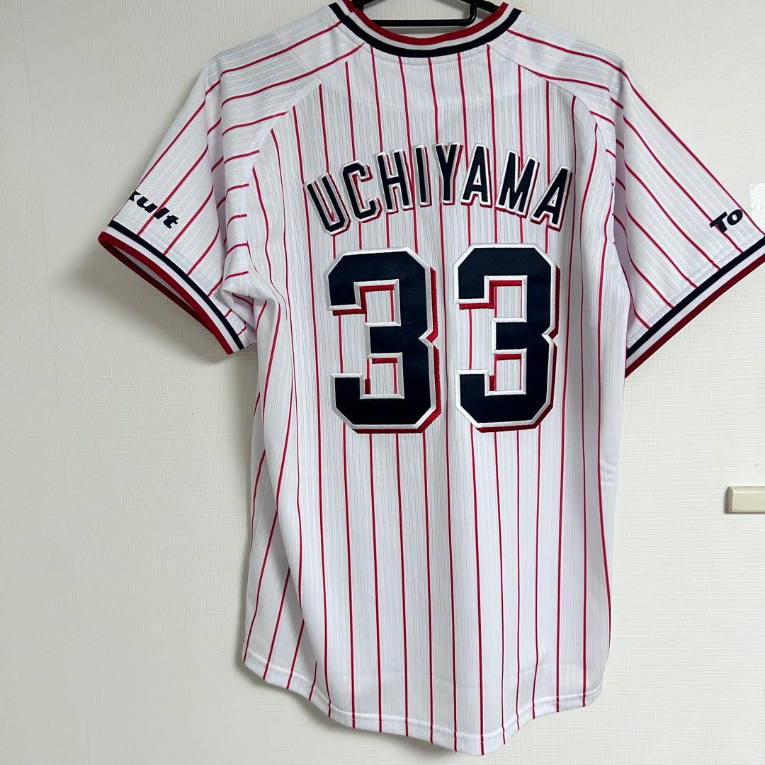 東京ヤクルトスワローズ　内山壮真　ユニフォーム