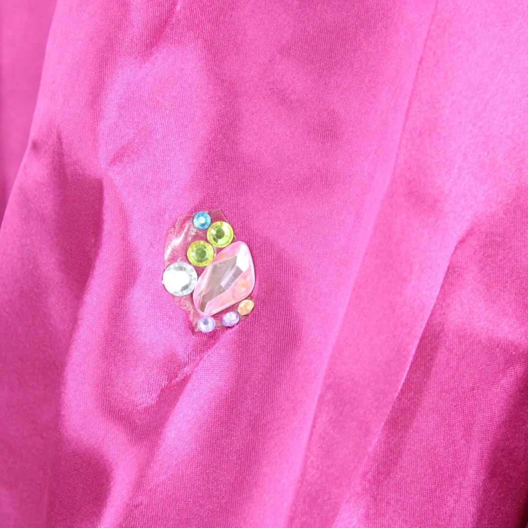 【美品 社交ダンス衣装】ワンピース ドレス レース フロート ゴージャス 豪華