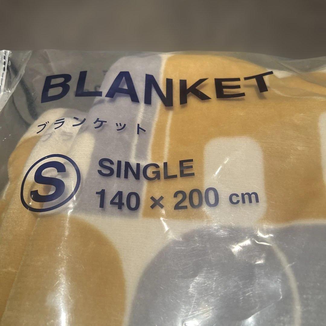 《新品》CUORE 象柄 ブランケット シングル 140x200cm 毛布