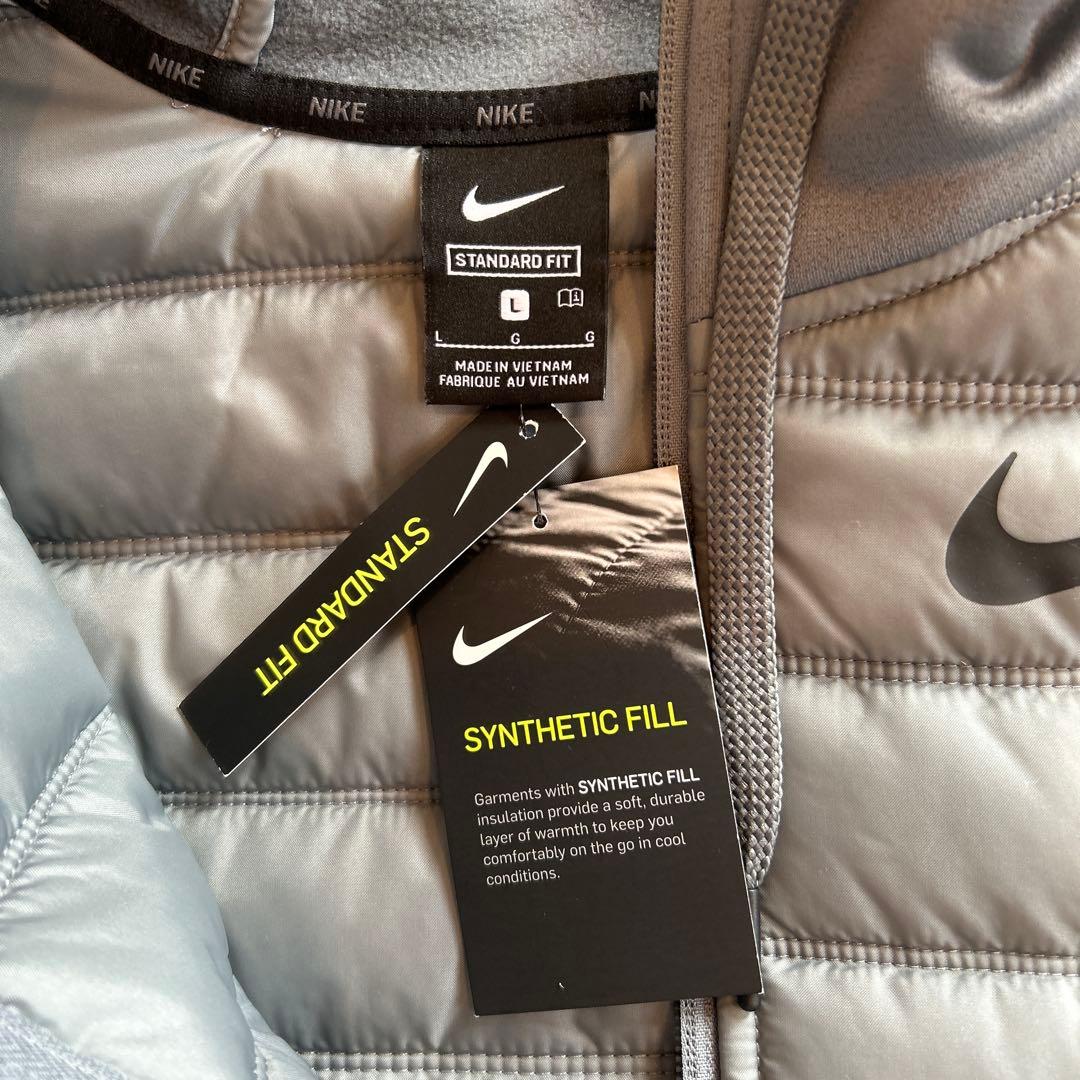 Nike ナイキ新品フルジップジャケット　グレーLサイズ