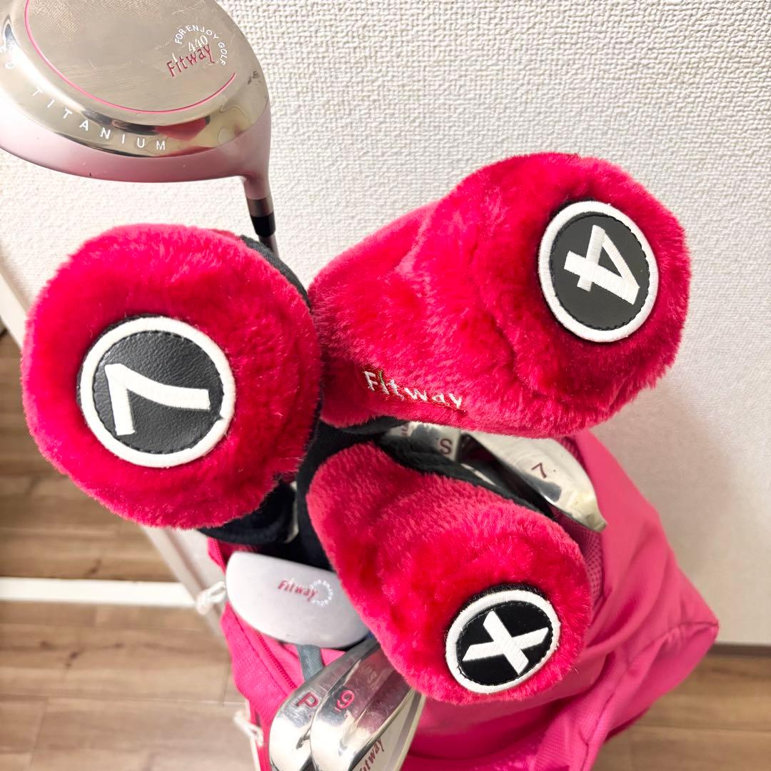 【豪華10本】Fitway レディース ゴルフセット Callaway バッグ
