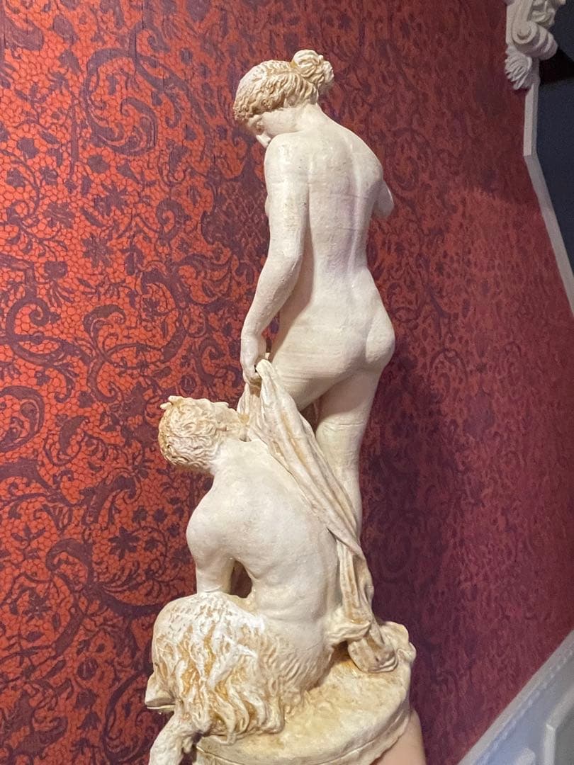 ギリシャ神話 ニンフとサテュロス 47 cm