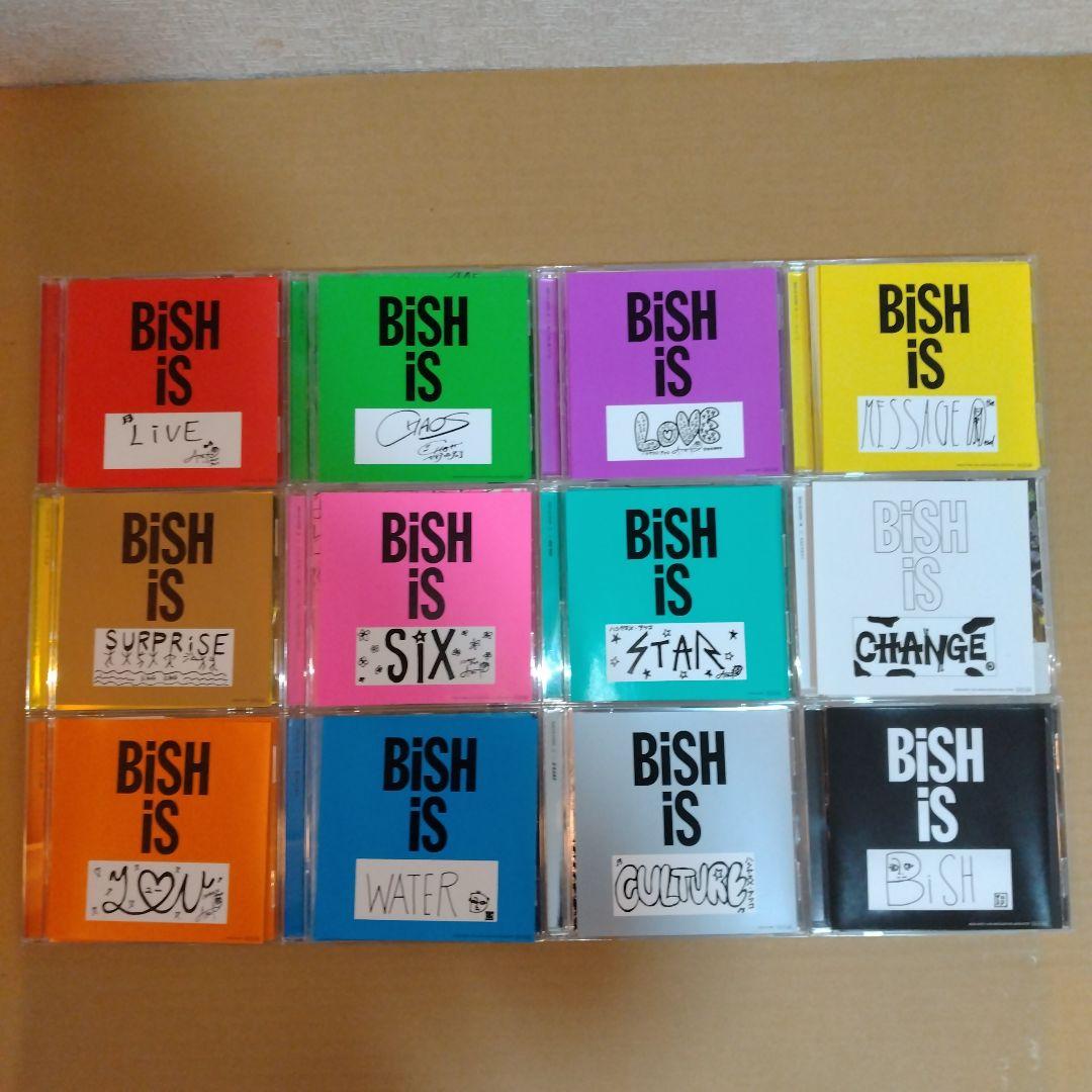 BiSH 12ヶ月連続リリース　CD＋ステッカーセット
