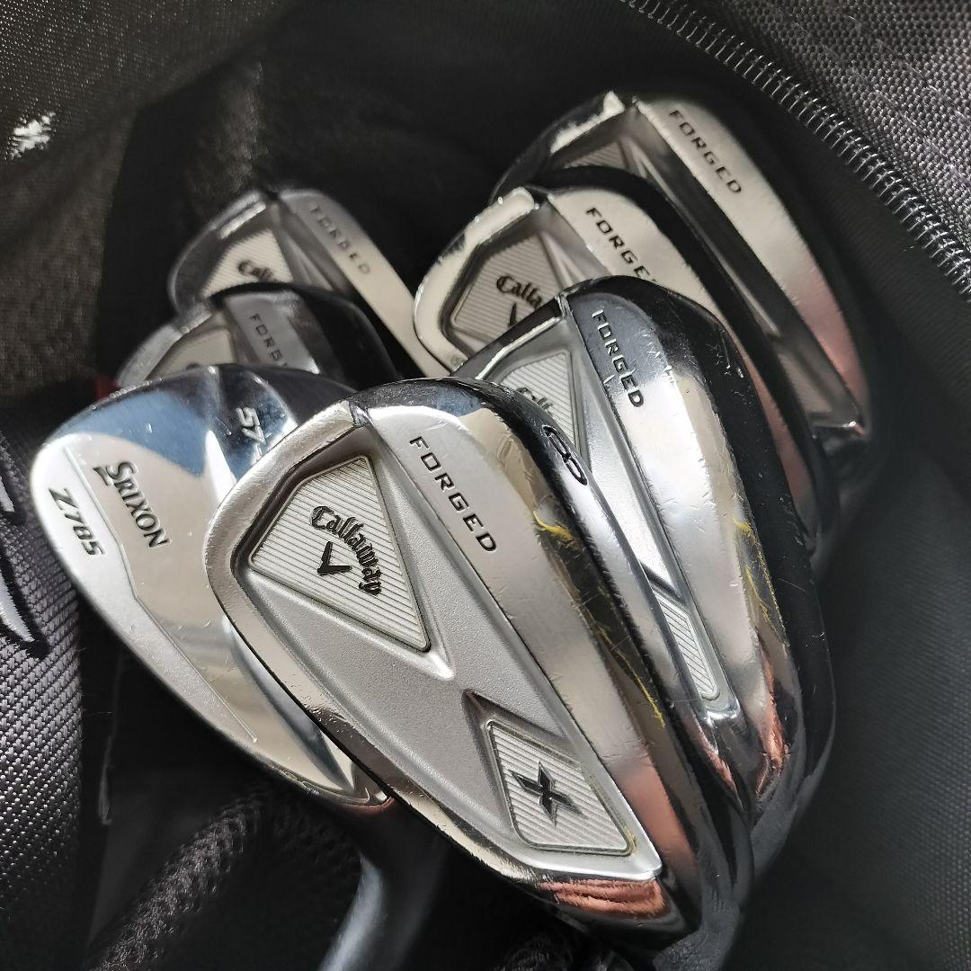 【良品】ゴルフクラブ セット メンズ初心者〜中級者 クラブ9本バッグ付