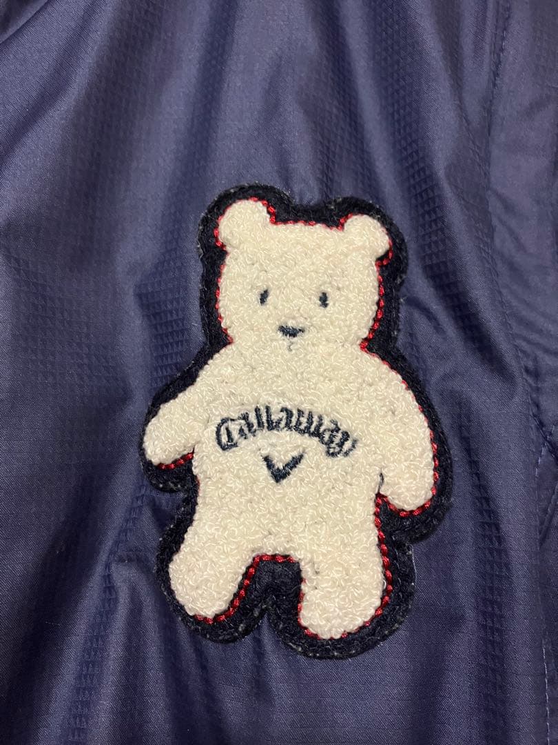 美品 Callaway 2way ジャケット ベスト フード ダブルジップ