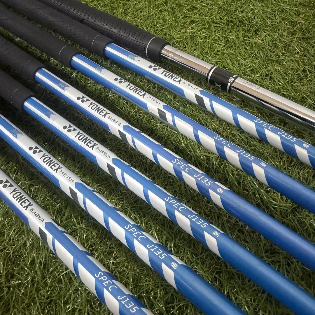 美品　YONEX ヨネックス ジュニアゴルフセット J135 7本セット　石川遼