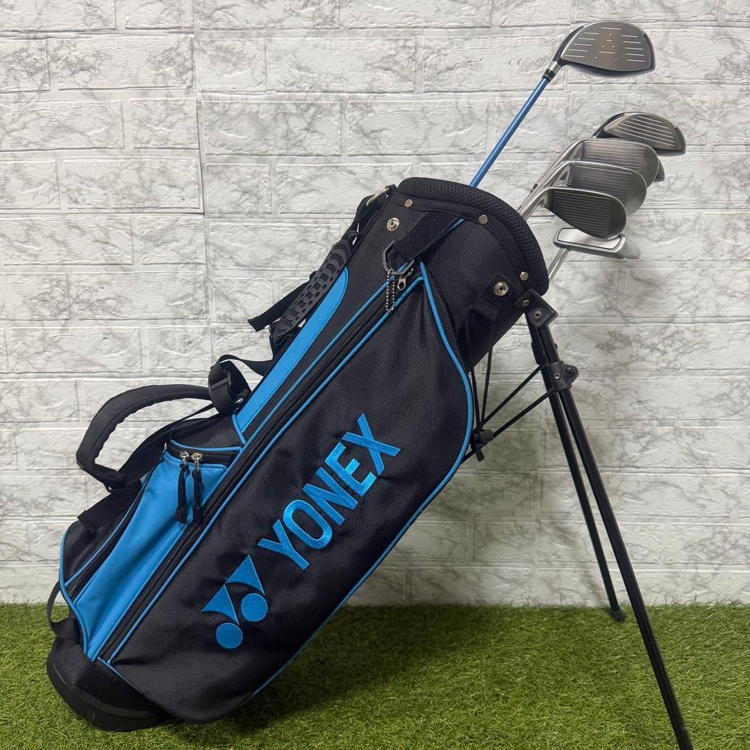 美品　YONEX ヨネックス ジュニアゴルフセット J135 7本セット　石川遼