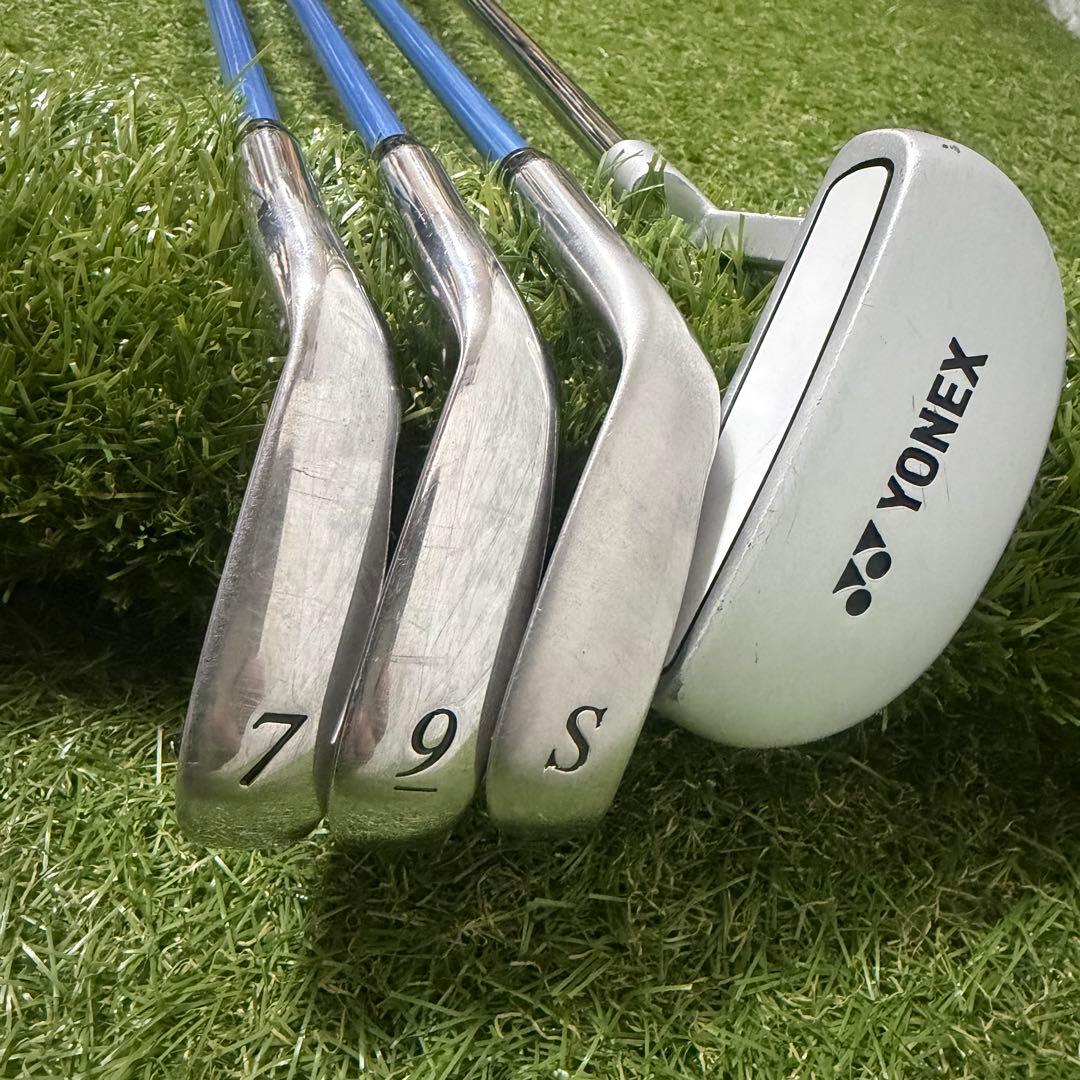 美品　YONEX ヨネックス ジュニアゴルフセット J135 7本セット　石川遼