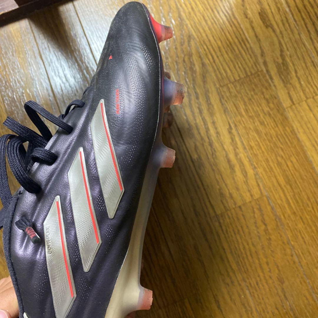 adidas Predator サッカーシューズ 黒/赤