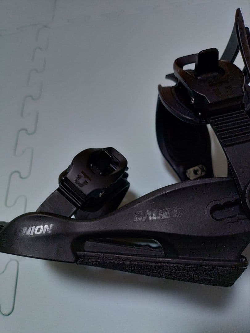 UNION キャデットCADET XS JRスノーボード ビンディング ブラック