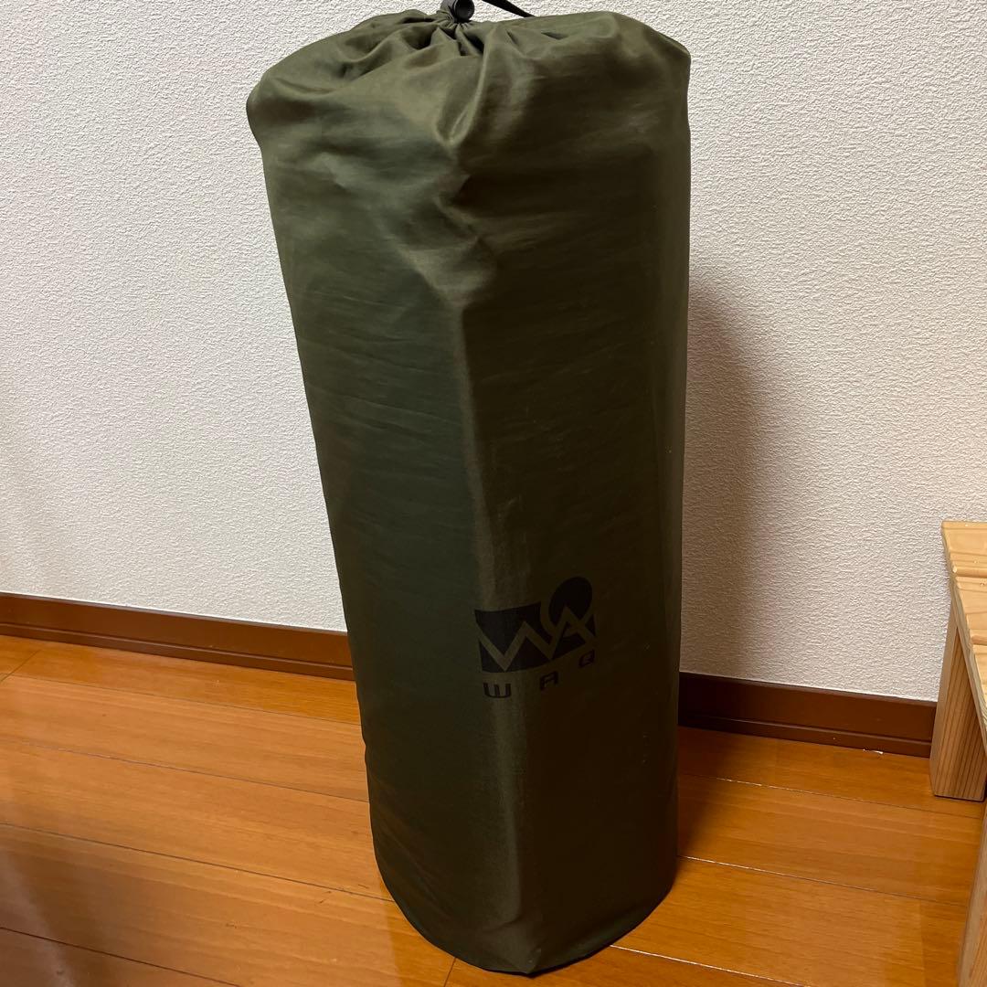 WAQ キャンプマット 車中泊マット 厚手 8cm コンパクトインフレーターマッ