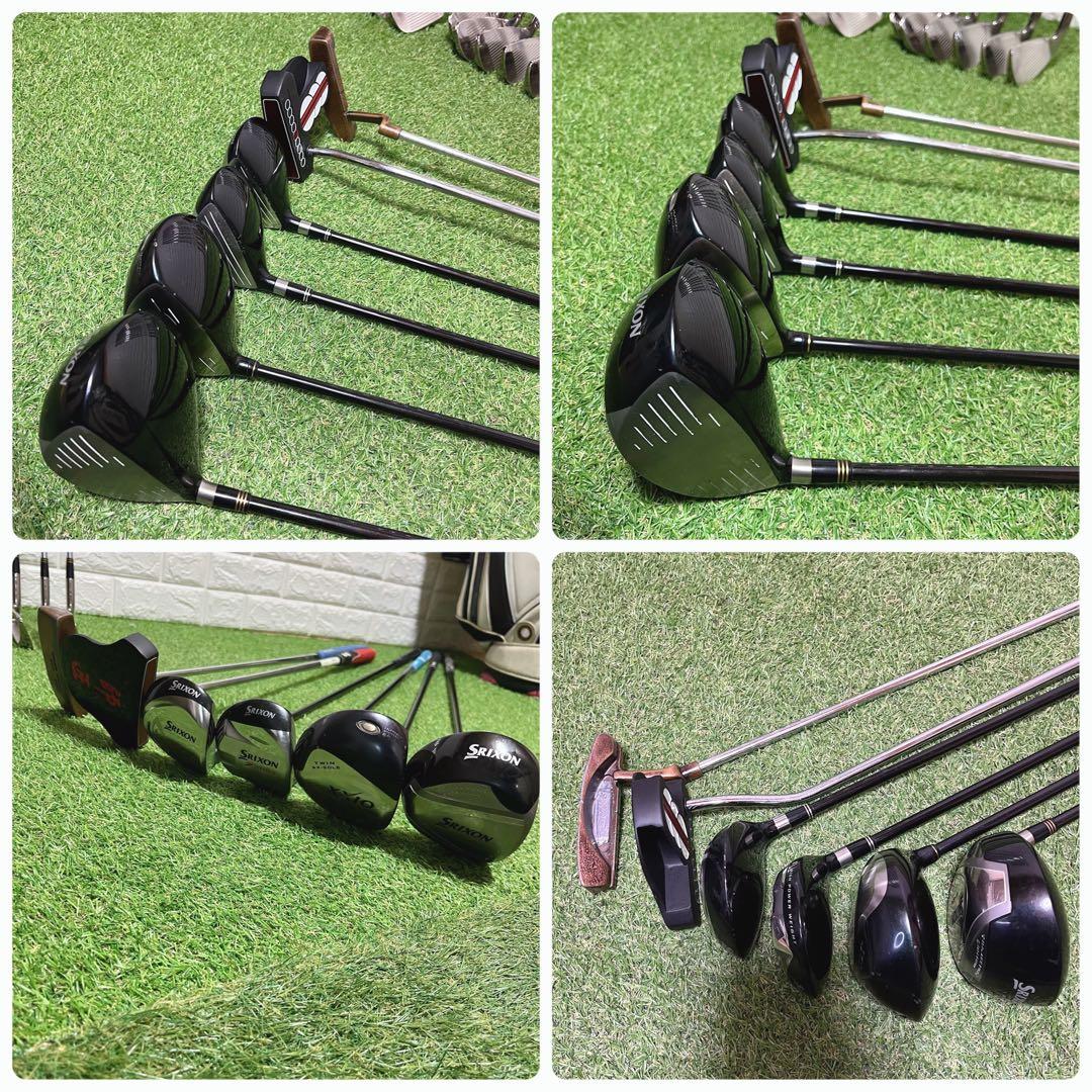 ゴルフを始める方にオススメ SRIXON他 メンズゴルフクラブ豪華15本セット