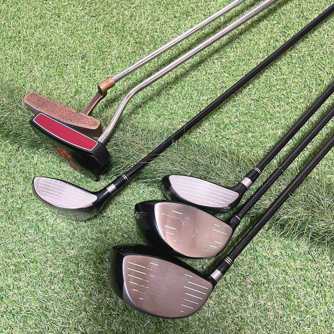 ゴルフを始める方にオススメ SRIXON他 メンズゴルフクラブ豪華15本セット