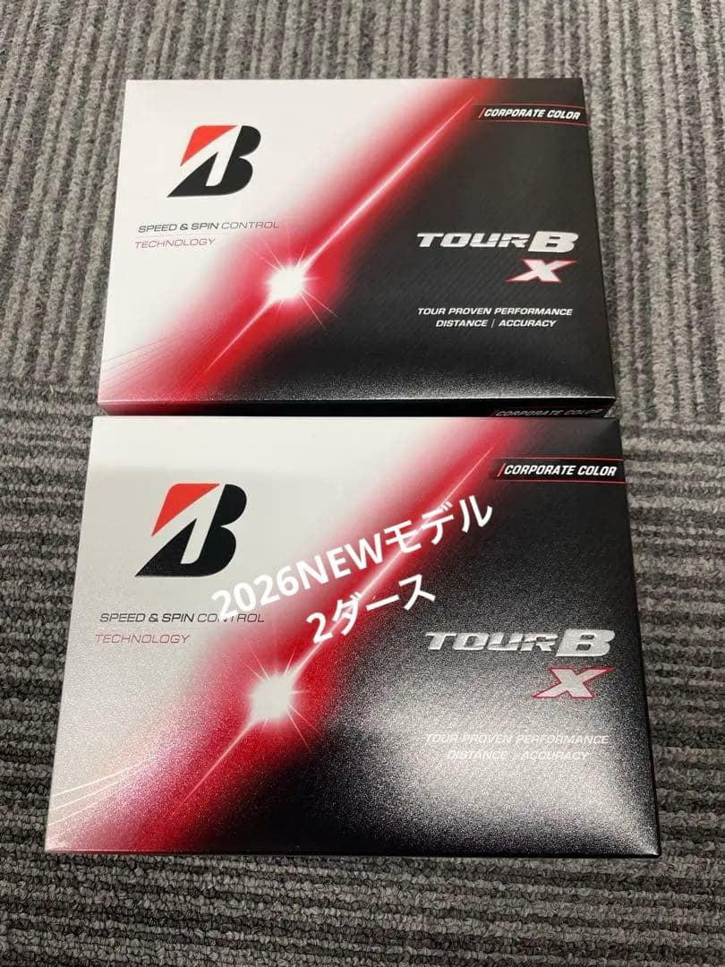 2026NEWブリヂストン TOUR BX ゴルフボール 2ダースコーポレート