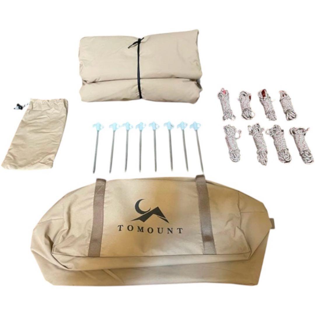 TOMOUNTタープ 4m×4m ほぼ新品