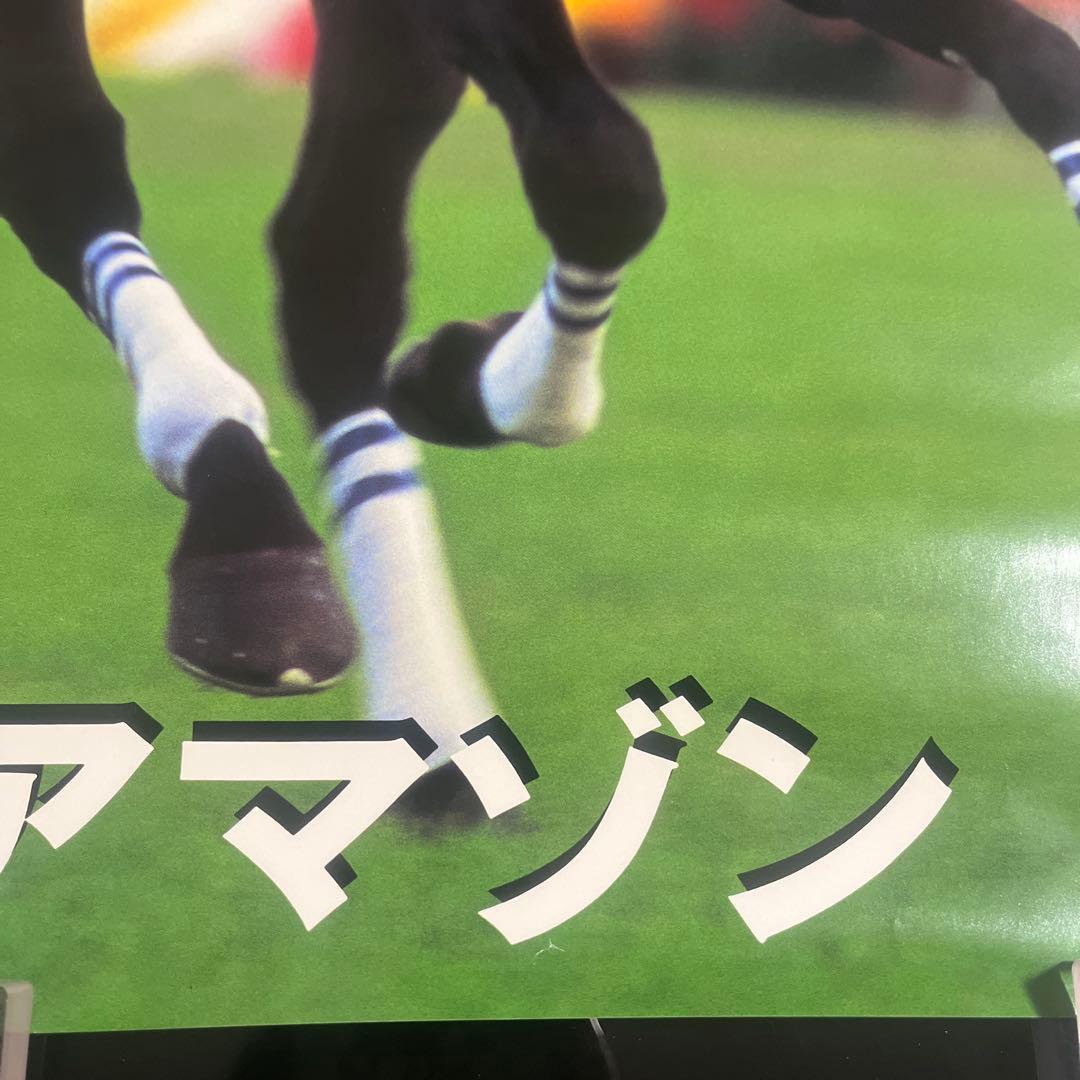 JRA ヒーロー列伝　ヒシアマゾン　B3ポスター　競馬