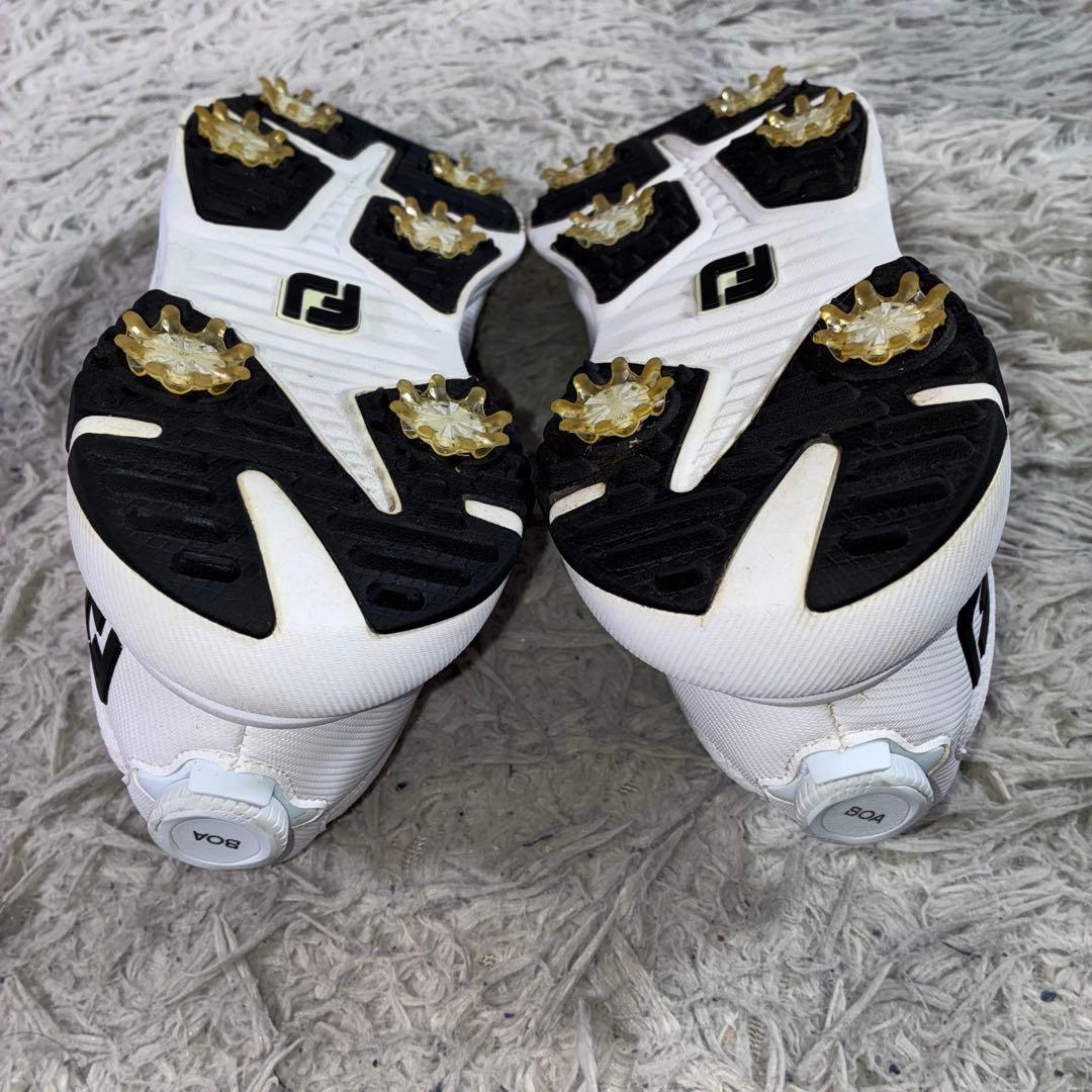 雀kid袴田美品 フットジョイ　ウルトラフィット　ゴルフスパイク25.5