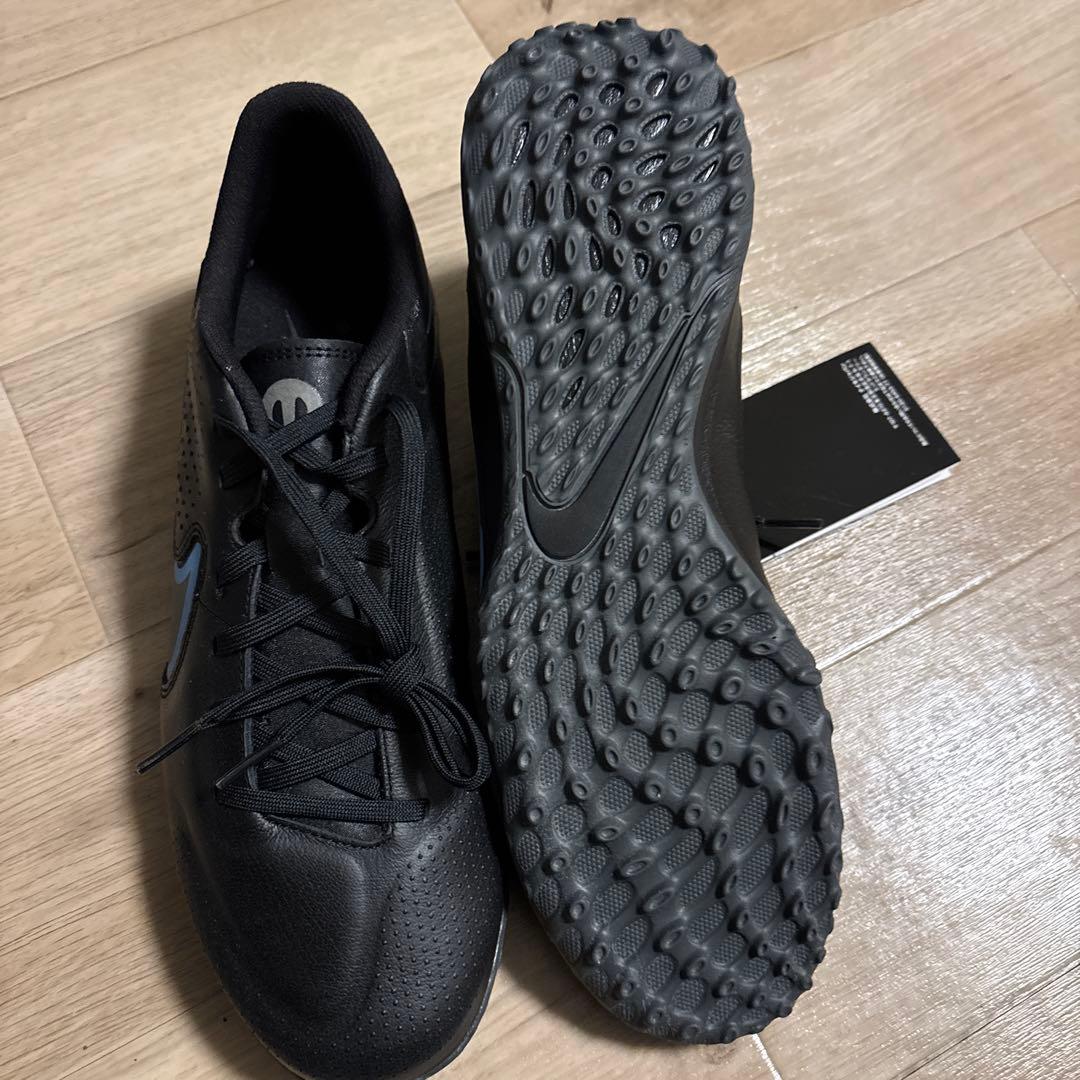NIKE TIEMPO アカデミー TF シューズ ブラック/ブルー　サイズ27