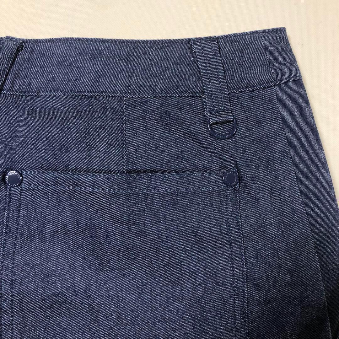 美品 ニューバランスゴルフ キュロット スカート デニムカラー サイズ1