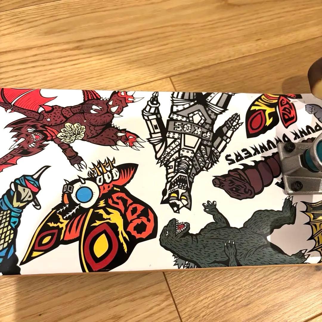 【希少！早い者勝ち！】ゴジラスケートボードコンプリートMONSTERコラボデッキ